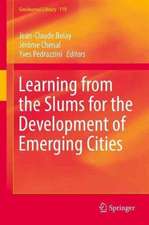 Learning from the Slums for the Development of Emerging Cities