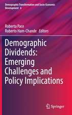 Demographic Dividends: Emerging Challenges and Policy Implications