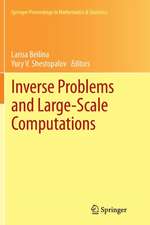 Inverse Problems and Large-Scale Computations