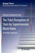 The Tidal Disruption of Stars by Supermassive Black Holes: An Analytic Approach