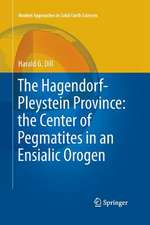 The Hagendorf-Pleystein Province: the Center of Pegmatites in an Ensialic Orogen