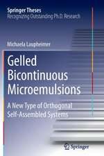 Gelled Bicontinuous Microemulsions: A New Type of Orthogonal Self-Assembled Systems