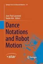 Dance Notations and Robot Motion