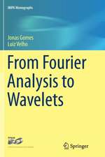 From Fourier Analysis to Wavelets