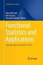 Functional Statistics and Applications: Selected Papers from MICPS-2013