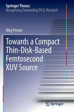 Towards a Compact Thin-Disk-Based Femtosecond XUV Source