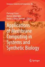 Applications of Membrane Computing in Systems and Synthetic Biology