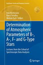 Determination of Atmospheric Parameters of B-, A-, F- and G-Type Stars: Lectures from the School of Spectroscopic Data Analyses