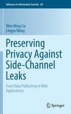 Preserving Privacy Against Side-Channel Leaks: From Data Publishing to Web Applications