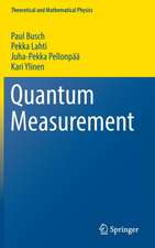 Quantum Measurement