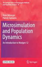 Microsimulation and Population Dynamics: An Introduction to Modgen 12