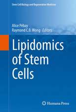 Lipidomics of Stem Cells