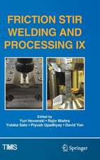 Friction Stir Welding and Processing IX