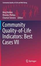 Community Quality-of-Life Indicators: Best Cases VII