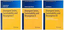 Divergent Series, Summability and Resurgence I-III