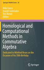 Homological and Computational Methods in Commutative Algebra: Dedicated to Winfried Bruns on the Occasion of his 70th Birthday