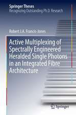 Active Multiplexing of Spectrally Engineered Heralded Single Photons in an Integrated Fibre Architecture