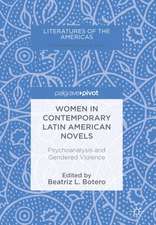 Women in Contemporary Latin American Novels