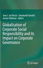 Globalisation of Corporate Social Responsibility and its Impact on Corporate Governance