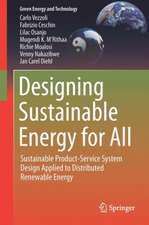 Designing Sustainable Energy for All: Sustainable Product-Service System Design Applied to Distributed Renewable Energy