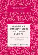 Irregular Immigration in Southern Europe: Actors, Dynamics and Governance