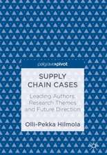 Supply Chain Cases: Leading Authors, Research Themes and Future Direction