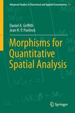 Morphisms for Quantitative Spatial Analysis