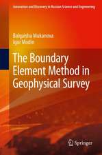 The Boundary Element Method in Geophysical Survey