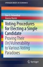 Voting Procedures for Electing a Single Candidate: Proving Their (In)Vulnerability to Various Voting Paradoxes