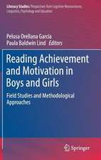 Reading Achievement and Motivation in Boys and Girls: Field Studies and Methodological Approaches