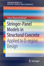 Stringer-Panel Models in Structural Concrete: Applied to D-region Design