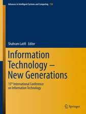 Information Technology - New Generations: 15th International Conference on Information Technology