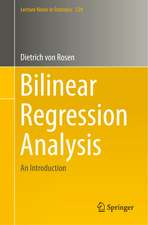 Bilinear Regression Analysis