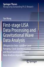 First-stage LISA Data Processing and Gravitational Wave Data Analysis: Ultraprecise Inter-satellite Laser Ranging, Clock Synchronization and Novel Gravitational Wave Data Analysis Algorithms