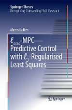 Lasso-MPC – Predictive Control with ℓ1-Regularised Least Squares