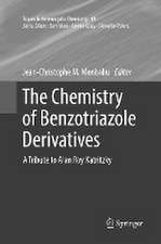 The Chemistry of Benzotriazole Derivatives: A Tribute to Alan Roy Katritzky