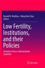 Low Fertility, Institutions, and their Policies: Variations Across Industrialized Countries