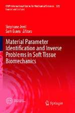 Material Parameter Identification and Inverse Problems in So