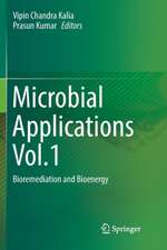 Microbial Applications Vol.1: Bioremediation and Bioenergy