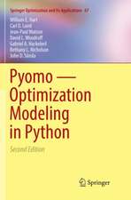 Pyomo — Optimization Modeling in Python