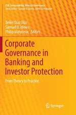 Corporate Governance in Banking and Investor Protection: From Theory to Practice