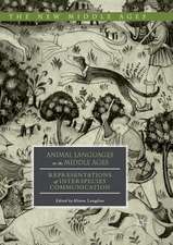 Animal Languages in the Middle Ages: Representations of Interspecies Communication