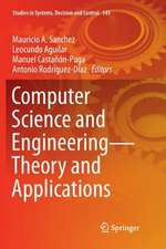 Computer Science and Engineering—Theory and Applications