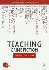 Teaching Crime Fiction