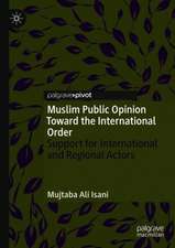 Muslim Public Opinion Toward the International Order: Support for International and Regional Actors