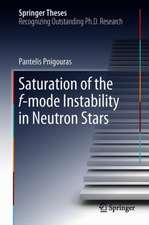 Saturation of the f-mode Instability in Neutron Stars