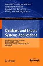 Database and Expert Systems Applications: DEXA 2018 International Workshops, BDMICS, BIOKDD, and TIR, Regensburg, Germany, September 3–6, 2018, Proceedings