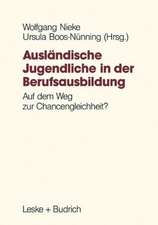 Ausländische Jugendliche in der Berufsausbildung: Auf dem Weg zur Chancengleichheit?