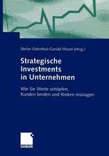 Strategische Investments in Unternehmen