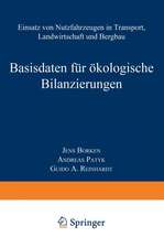 Basisdaten für ökologische Bilanzierungen: Einsatz von Nutzfahrzeugen in Transport, Landwirtschaft und Bergbau